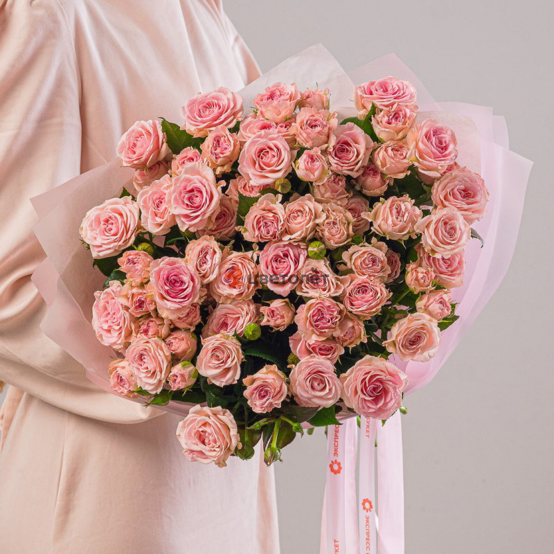 15 кустовых роз