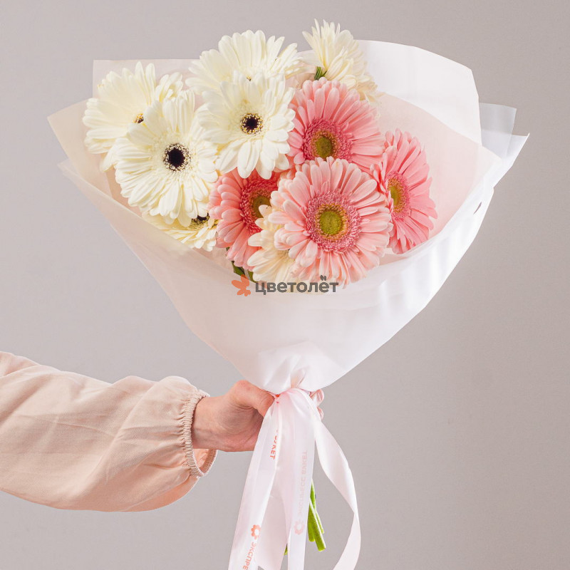 Букет из 15 гербер